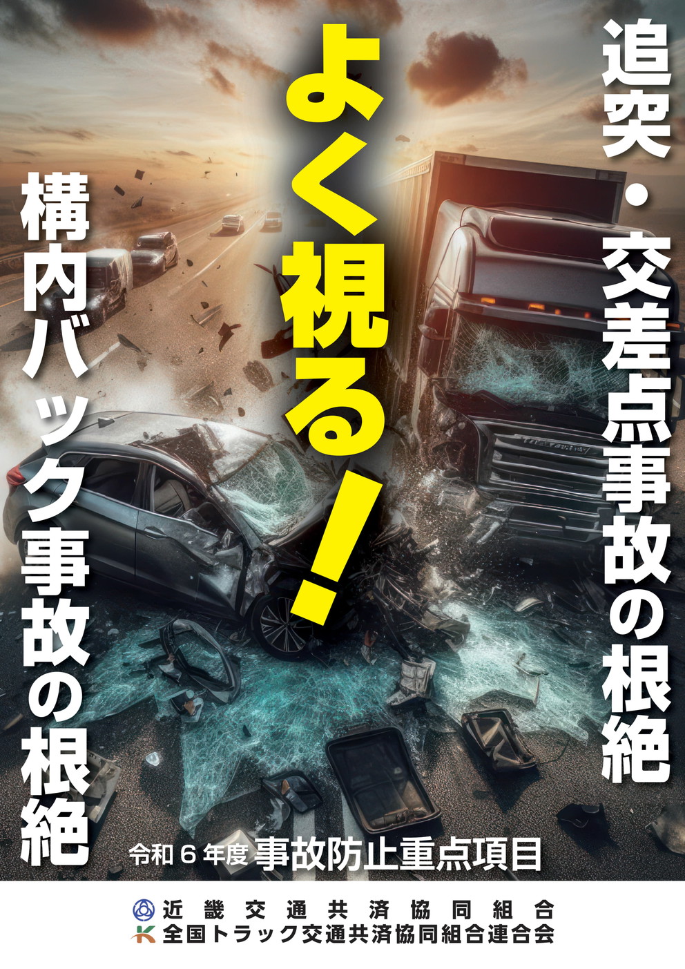 令和6年度 事故防止重点項目の決定！